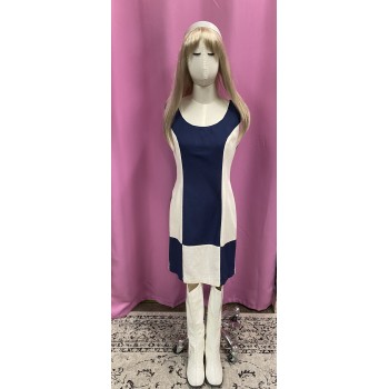 Blue & White Mod Girl ADULT HIRE